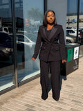 Double Breasted Tuxedo Suit