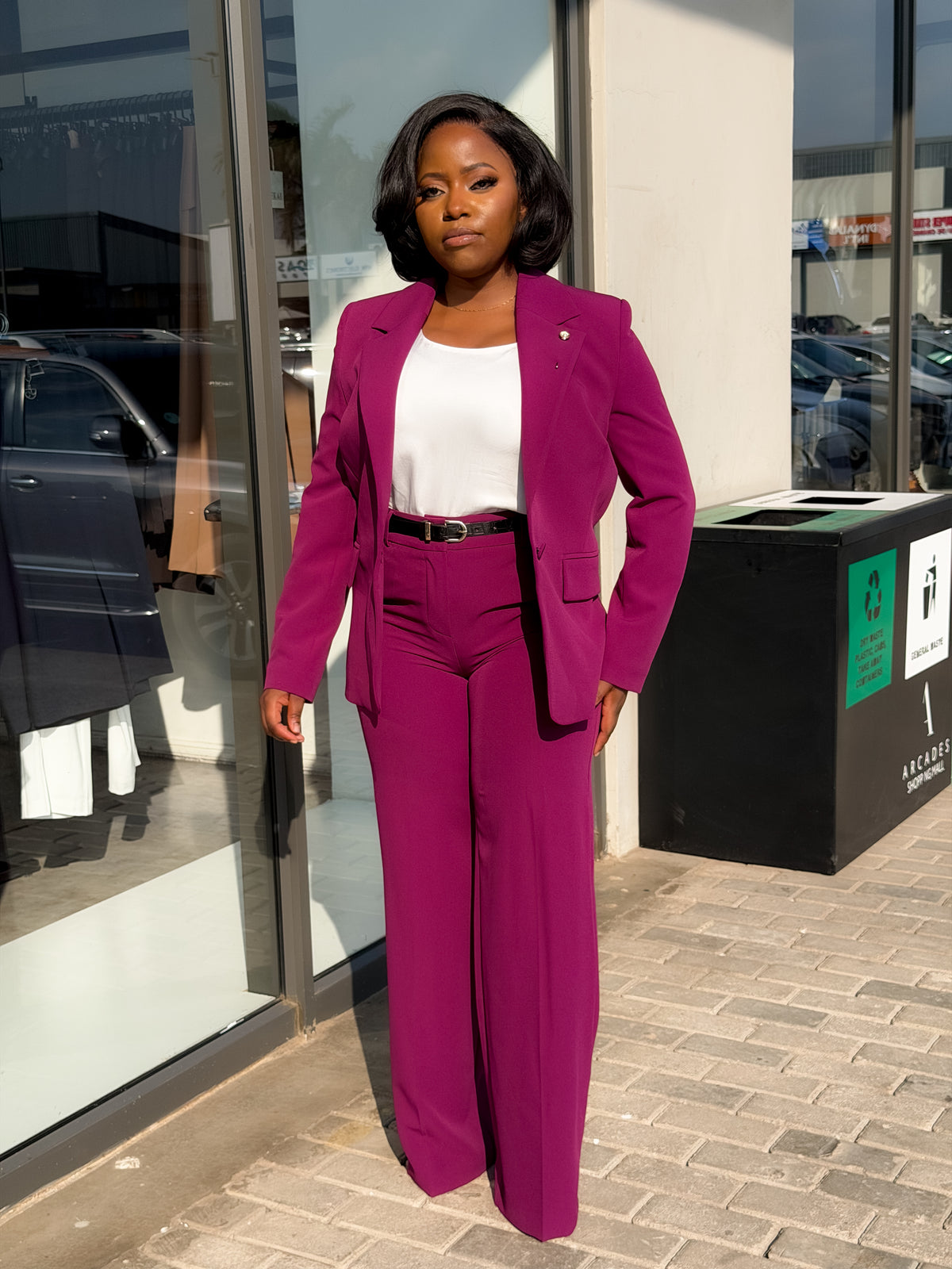 Orchid Straight Pant Suit