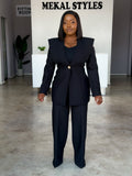 Shouldered CutOut Suit