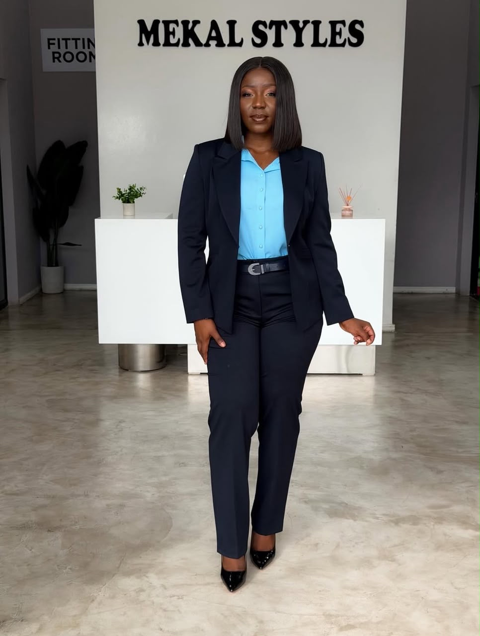 Cigarette Pant Suits