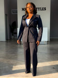Navy Tux Suit