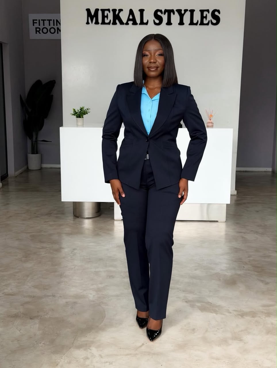 Cigarette Pant Suits