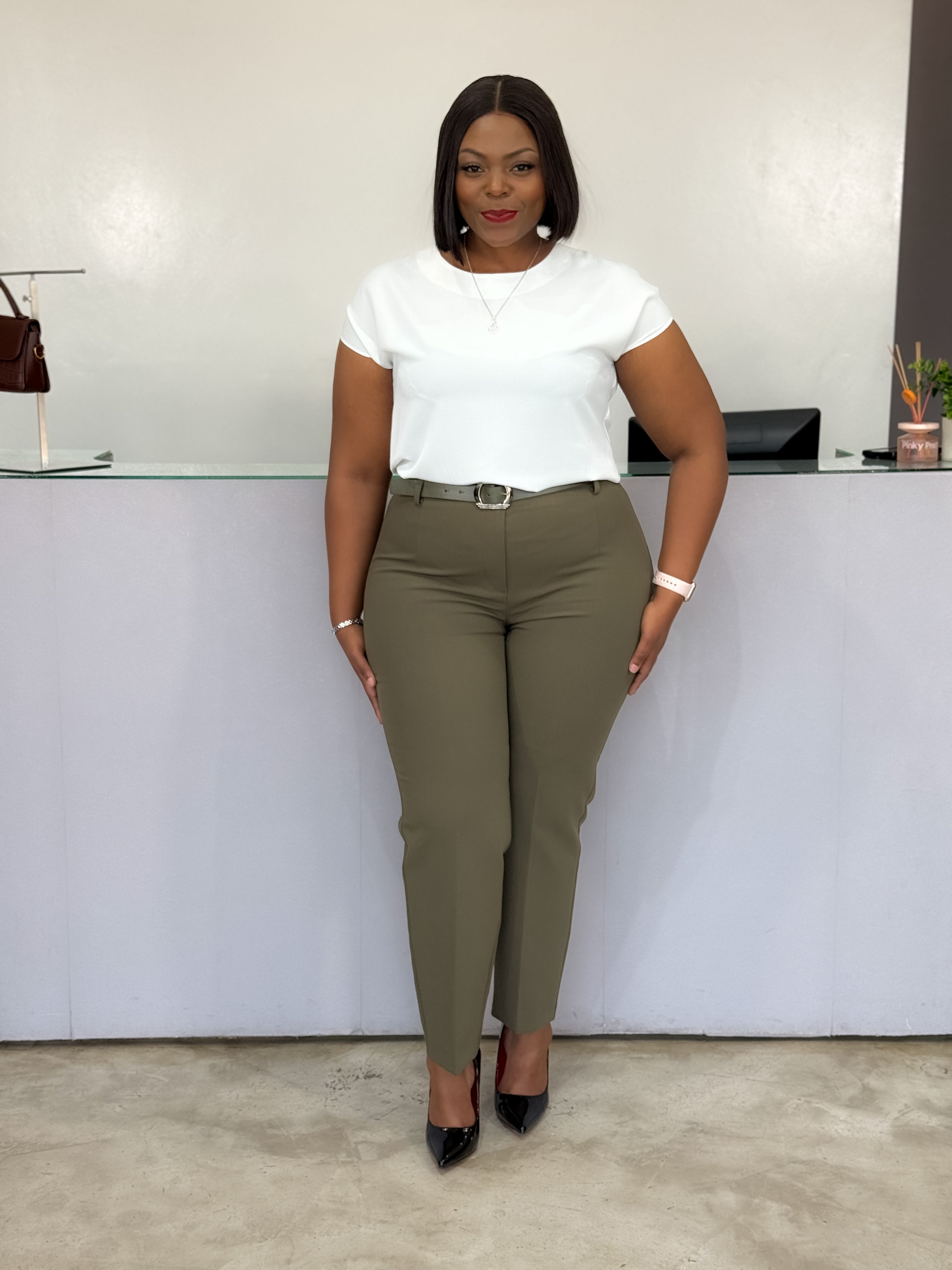 White Chiffon Blouse