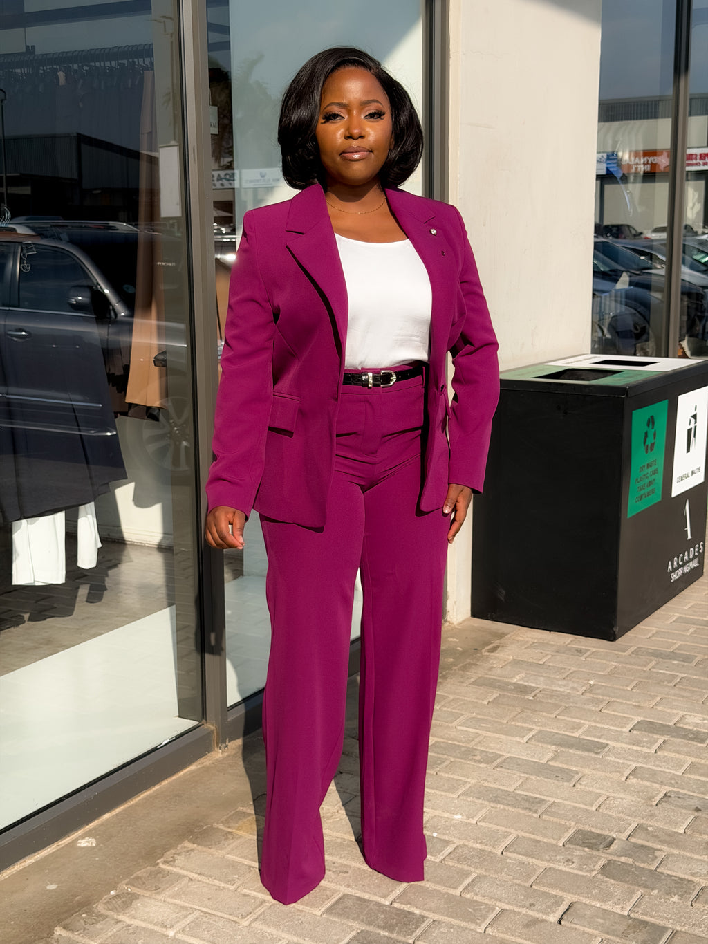 Orchid Straight Pant Suit
