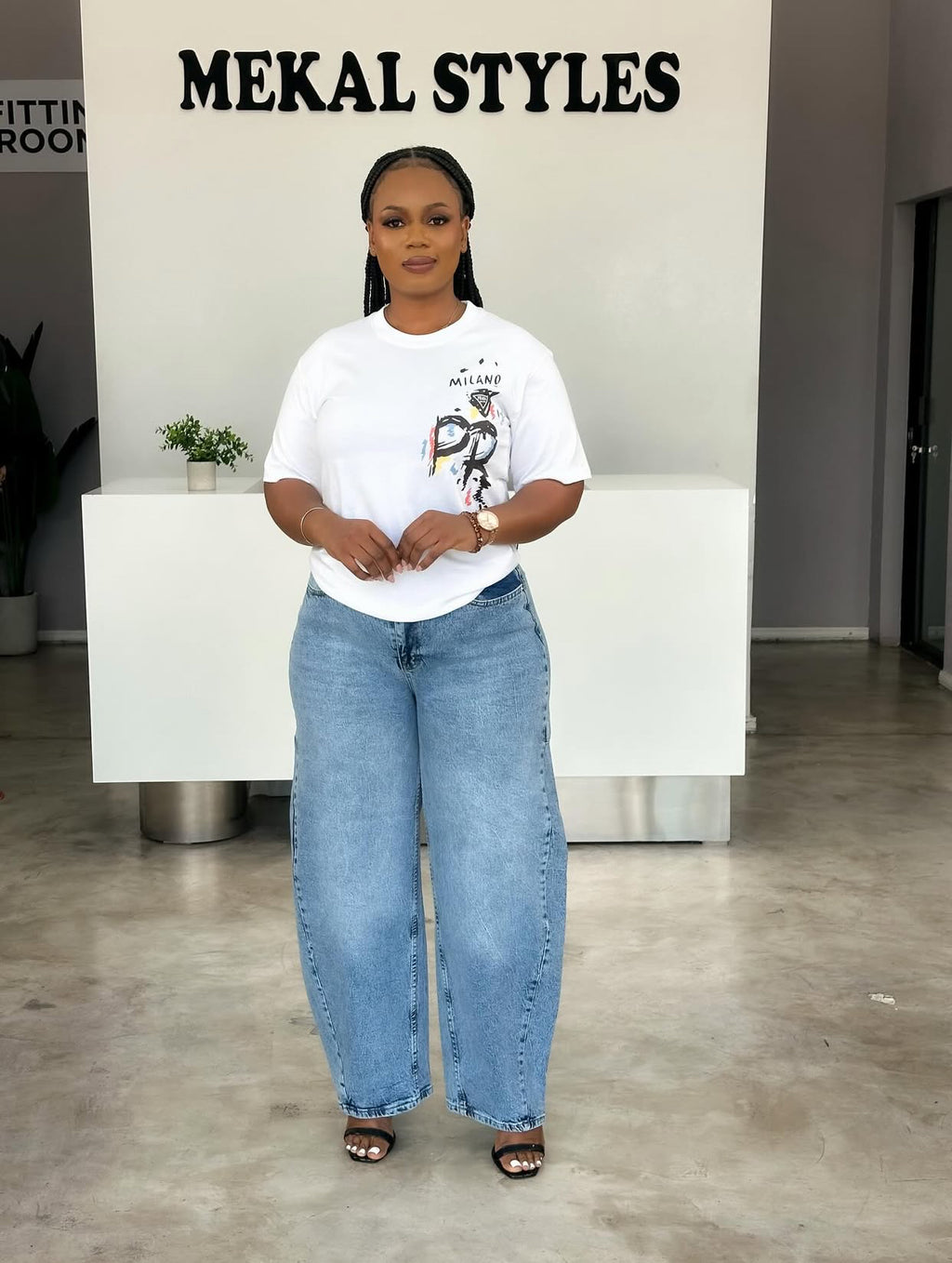 Blue Barrel Jeans