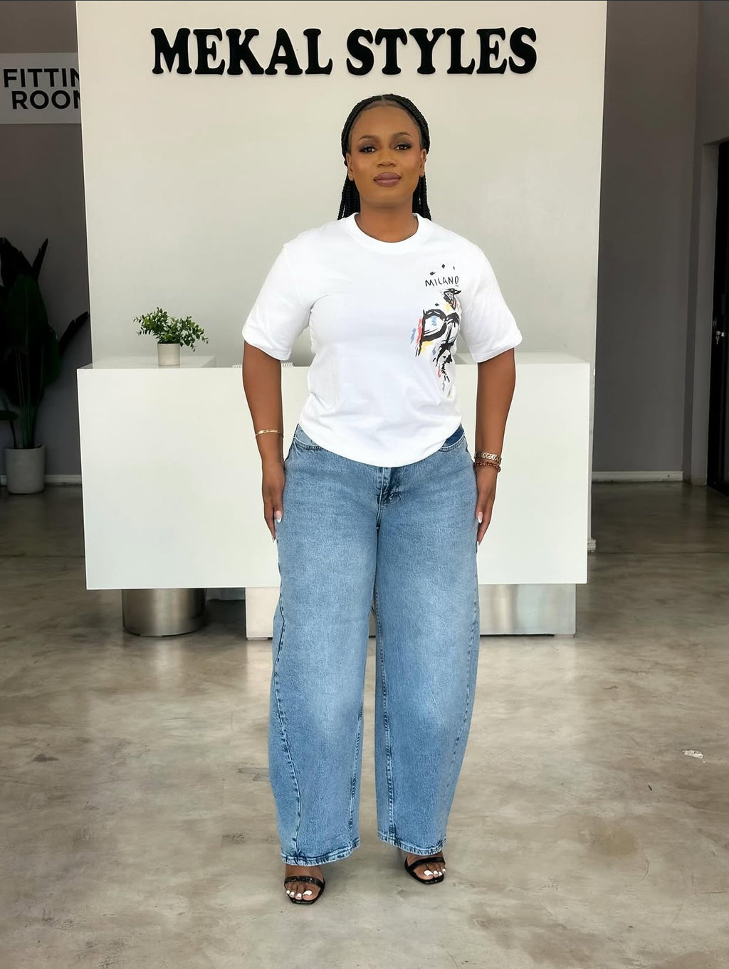 Blue Barrel Jeans