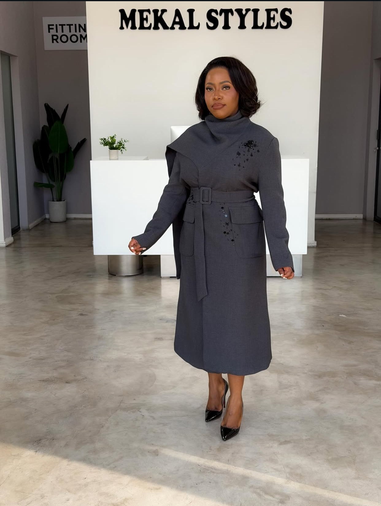 Grey Bougie Coat