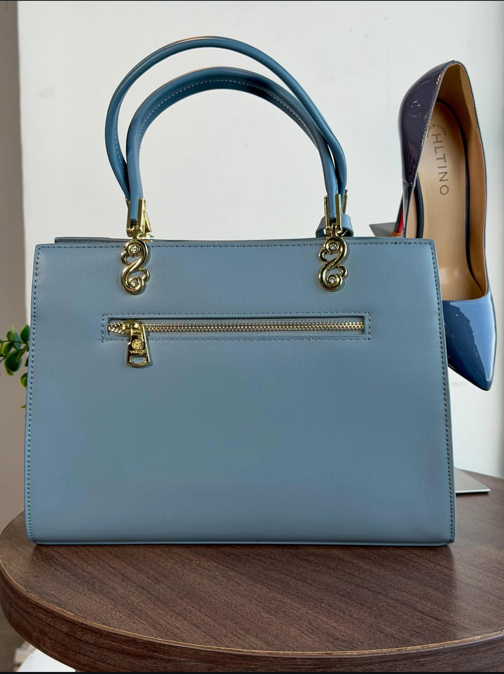 Baby Blue Handbag