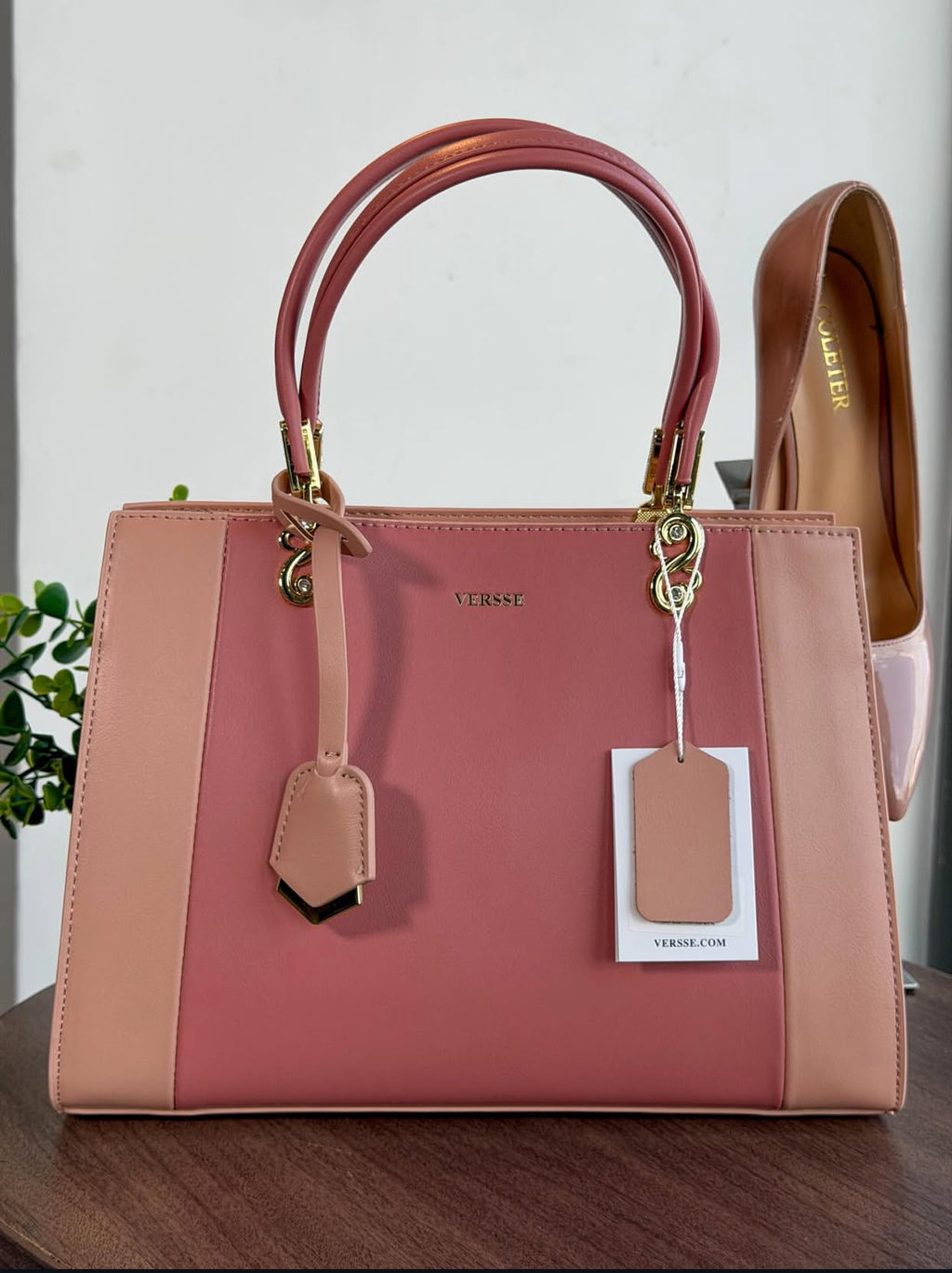 Pink & Powder Handbag