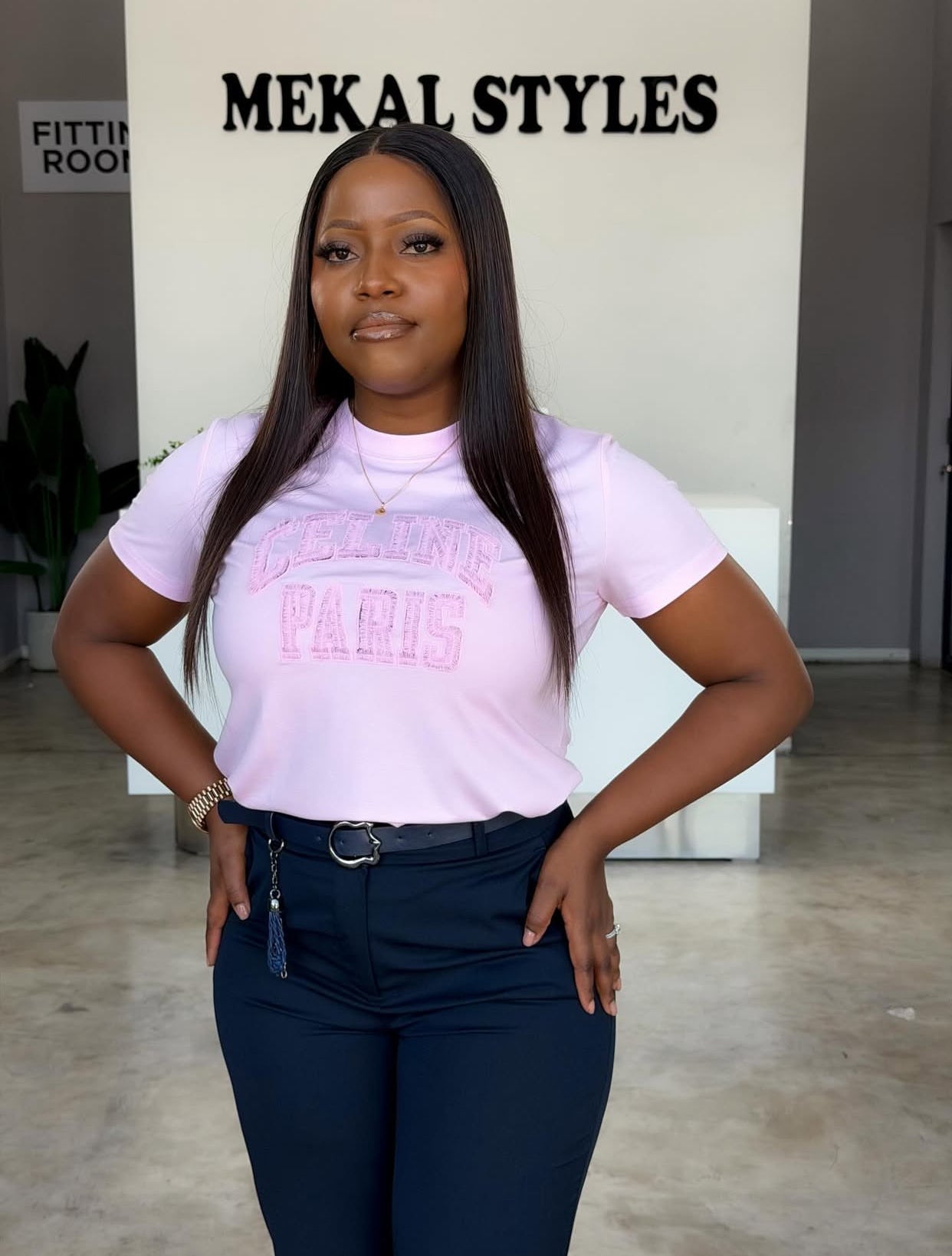 Pink Designer Top