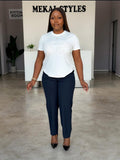 White Designer Top