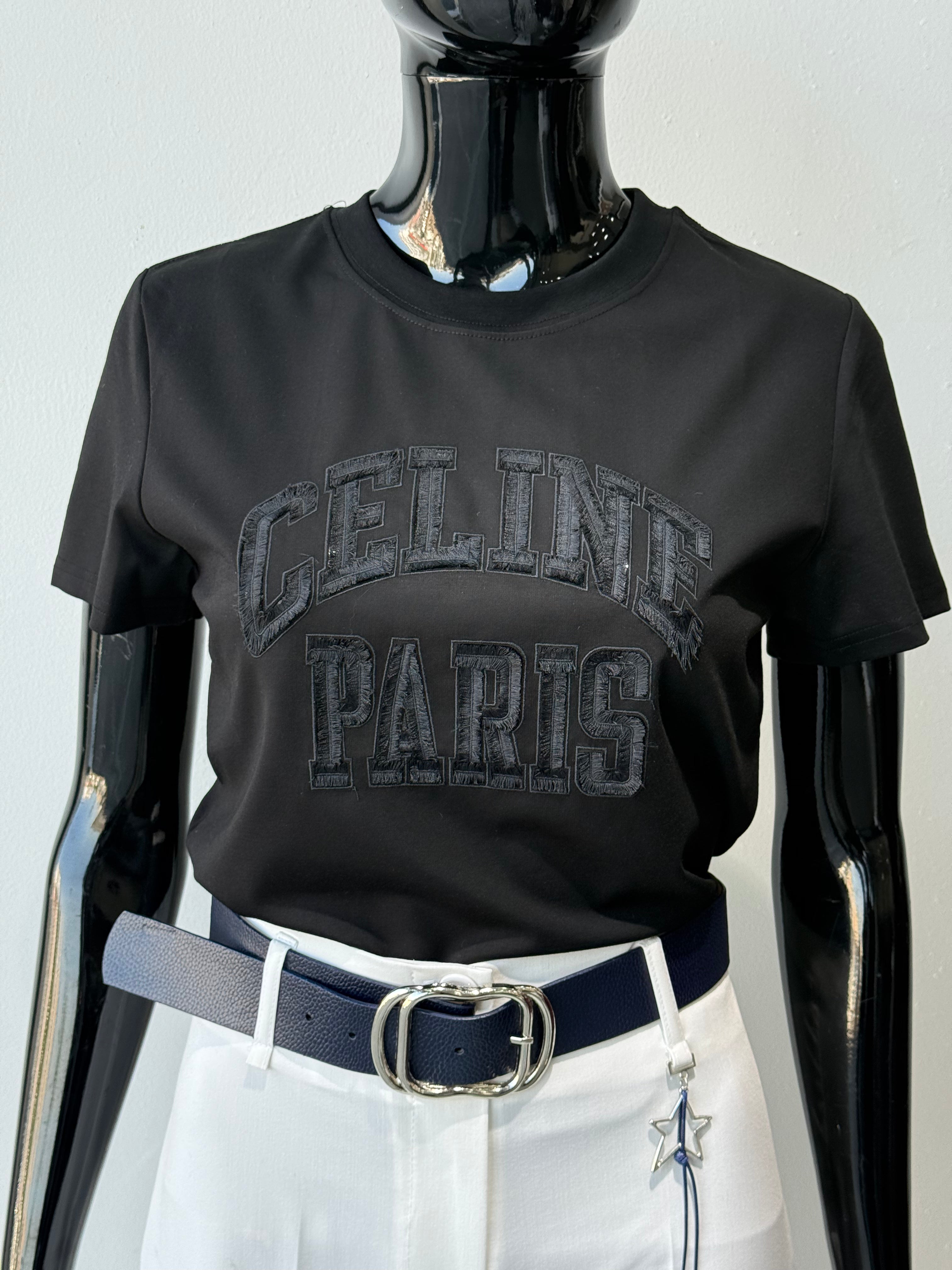 Black Designer Top
