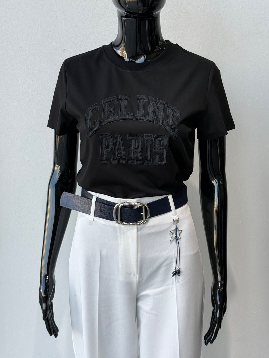 Black Designer Top