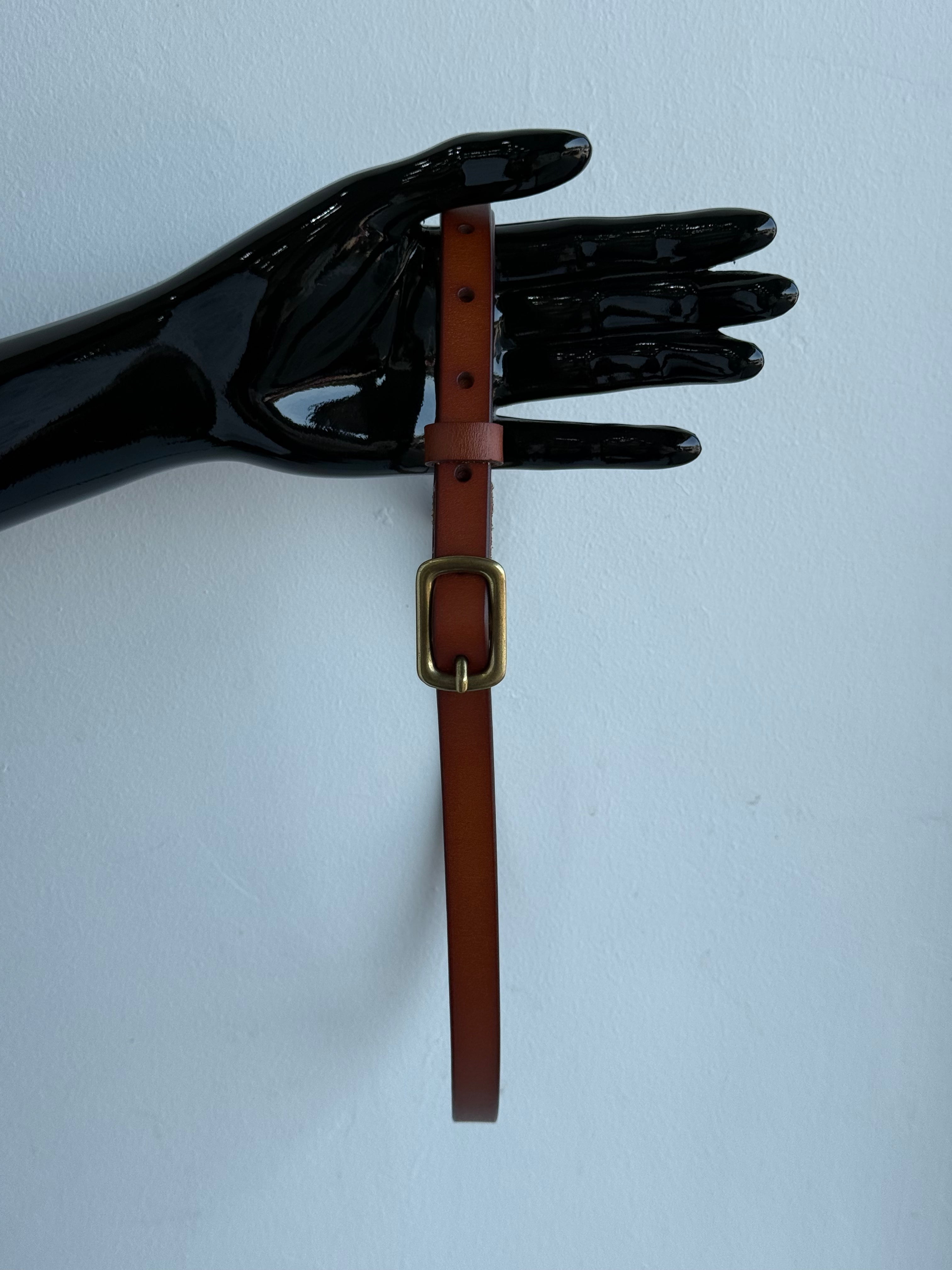 Burnt Orange Mini Belt