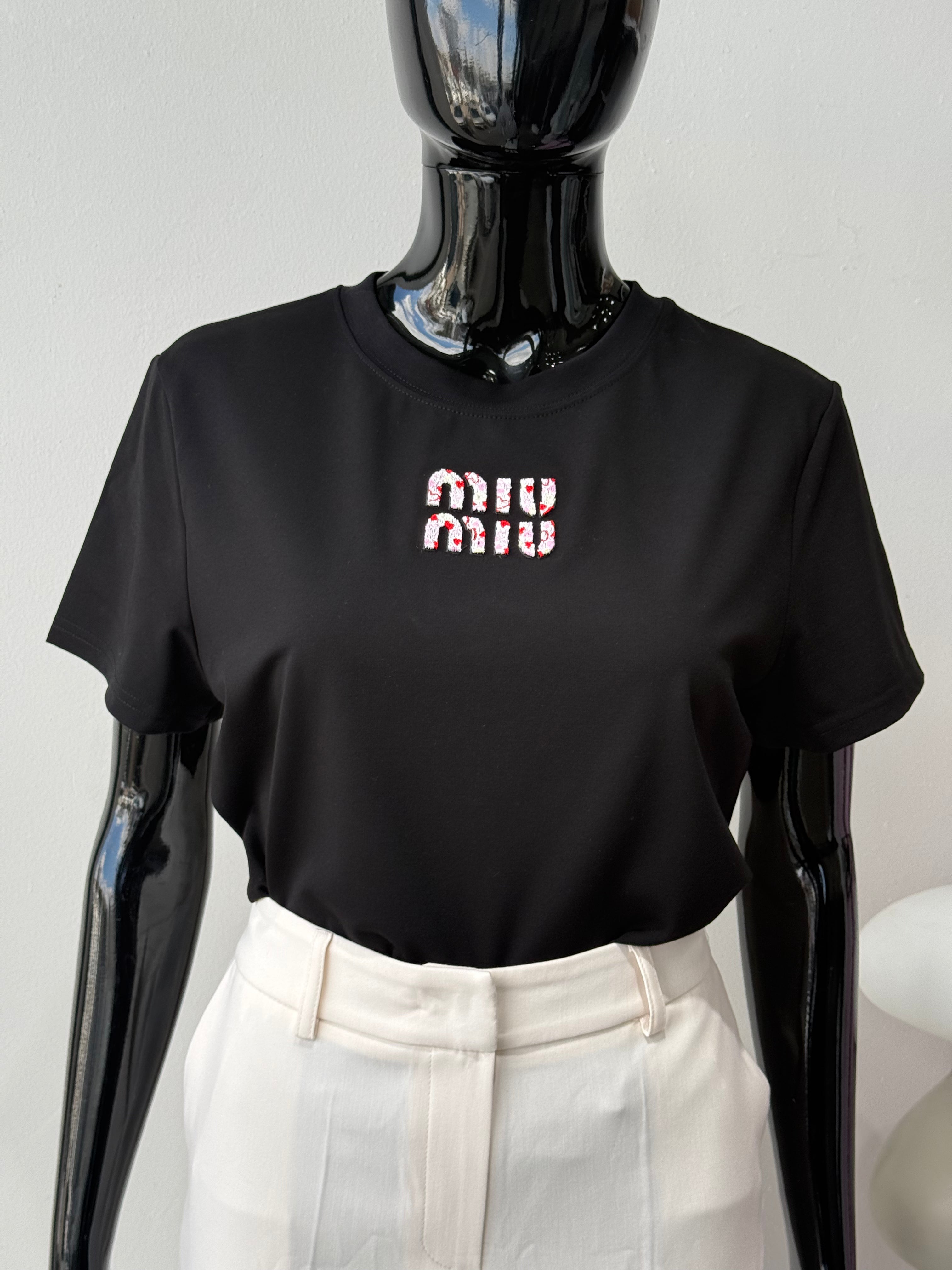 Black Designer Top