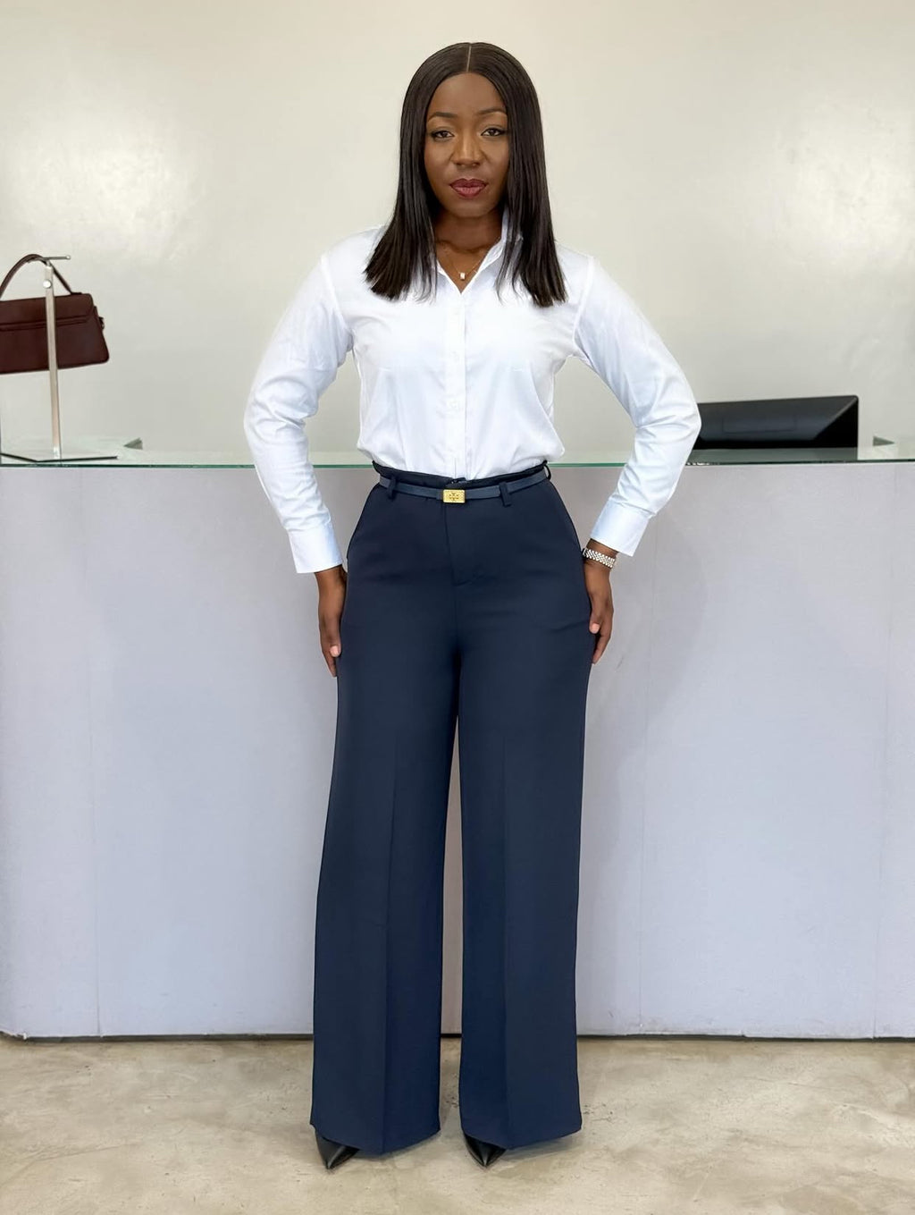 White Smart Shirt