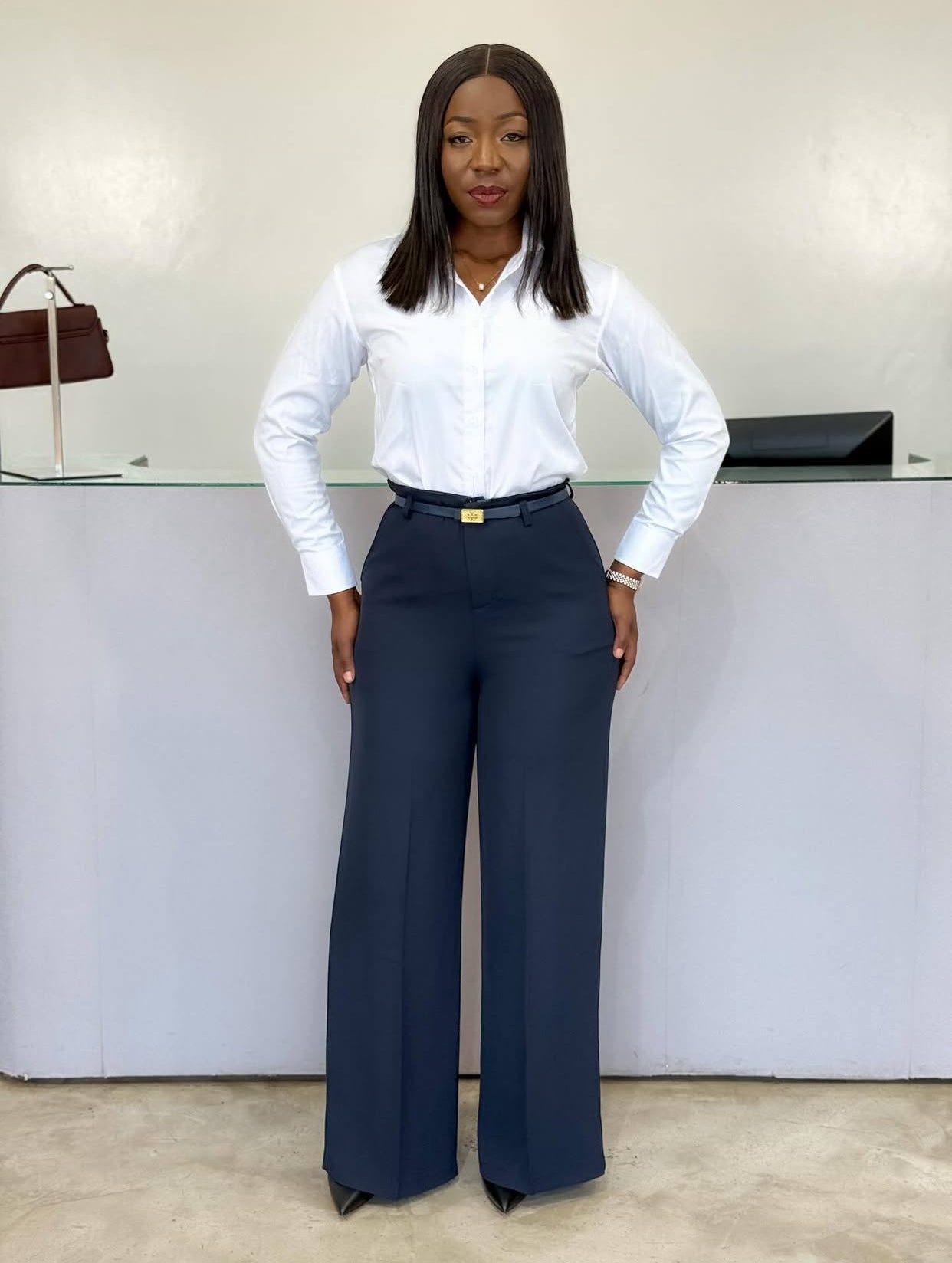 White Smart Shirt
