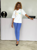 Cornflower Blue Skinny Jeans