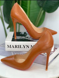 Brownie Red Bottom Stilettos