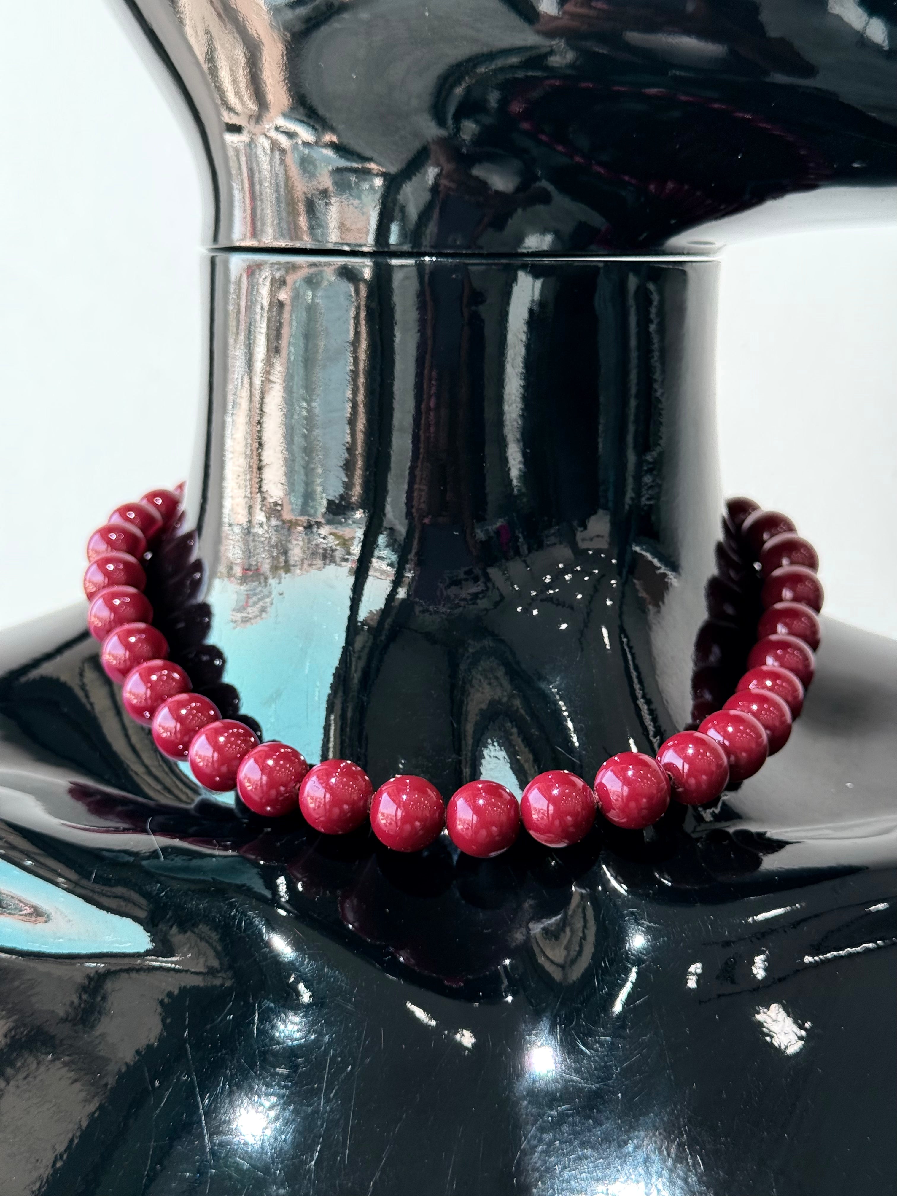 Maroon Pearls