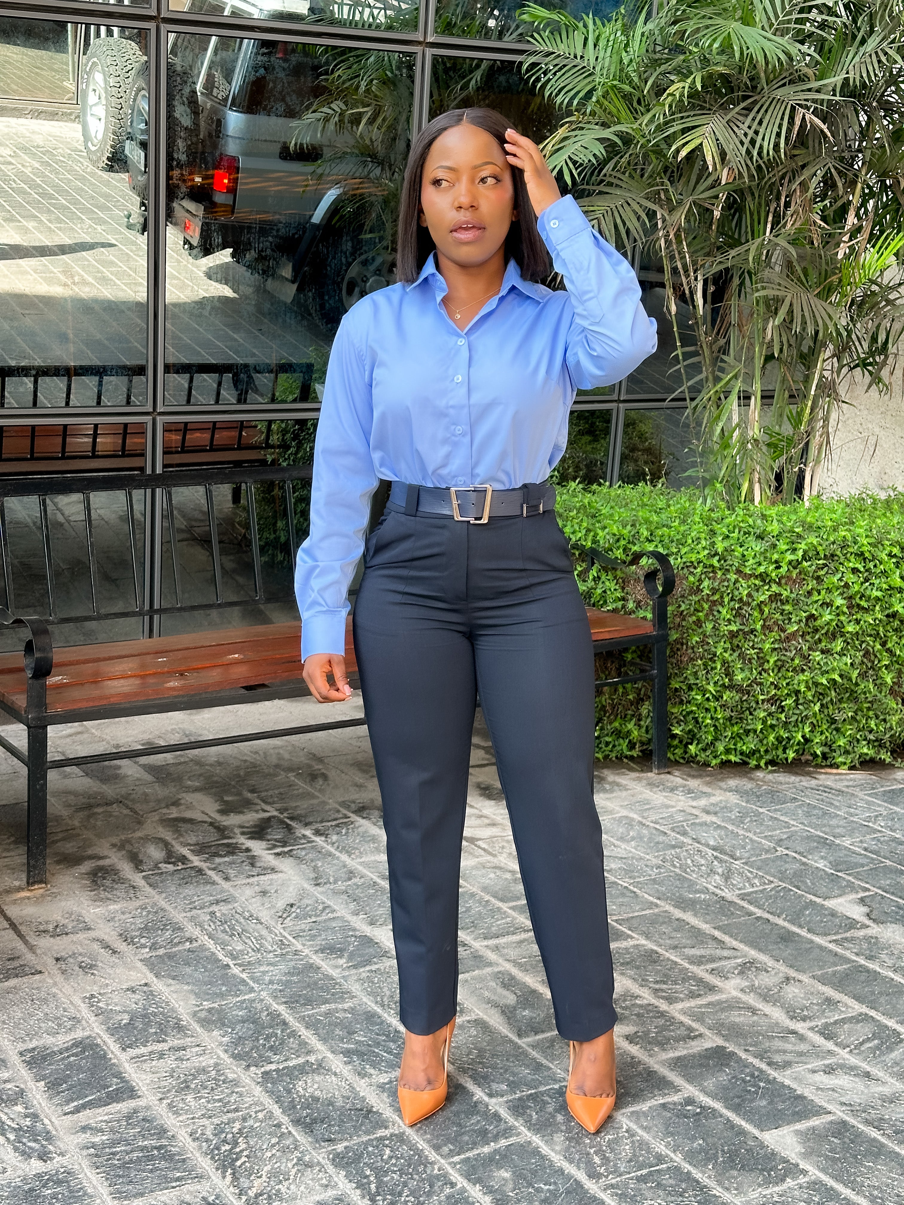 Blue Smart Shirt