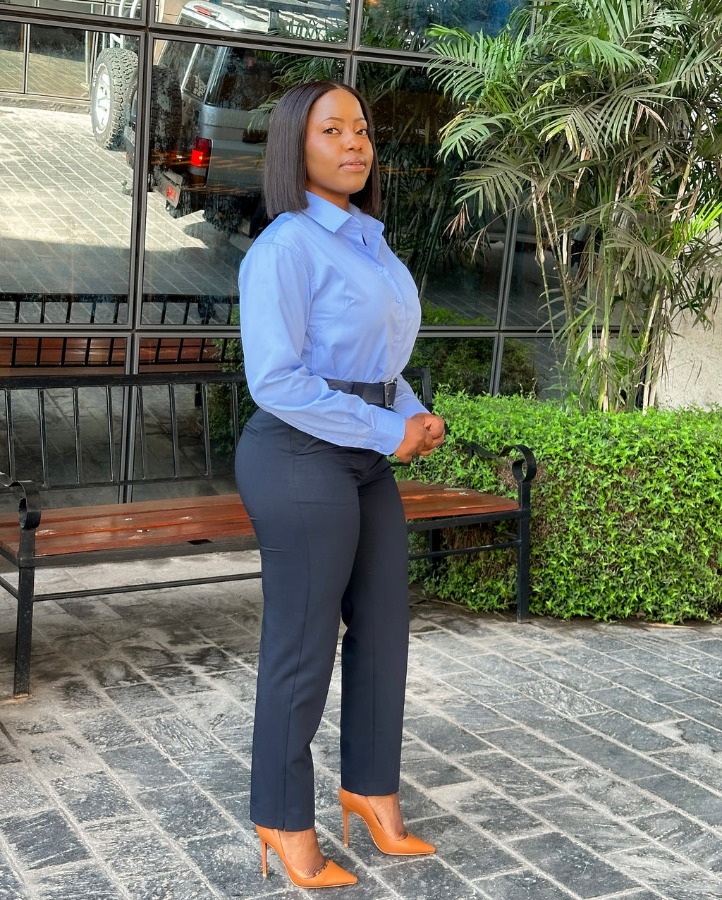 Blue Smart Shirt