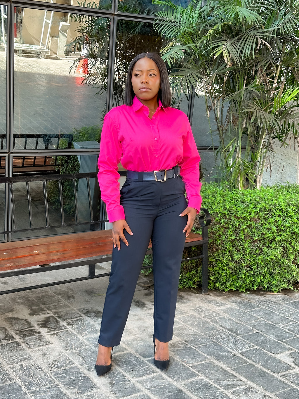 Pink Smart Shirt