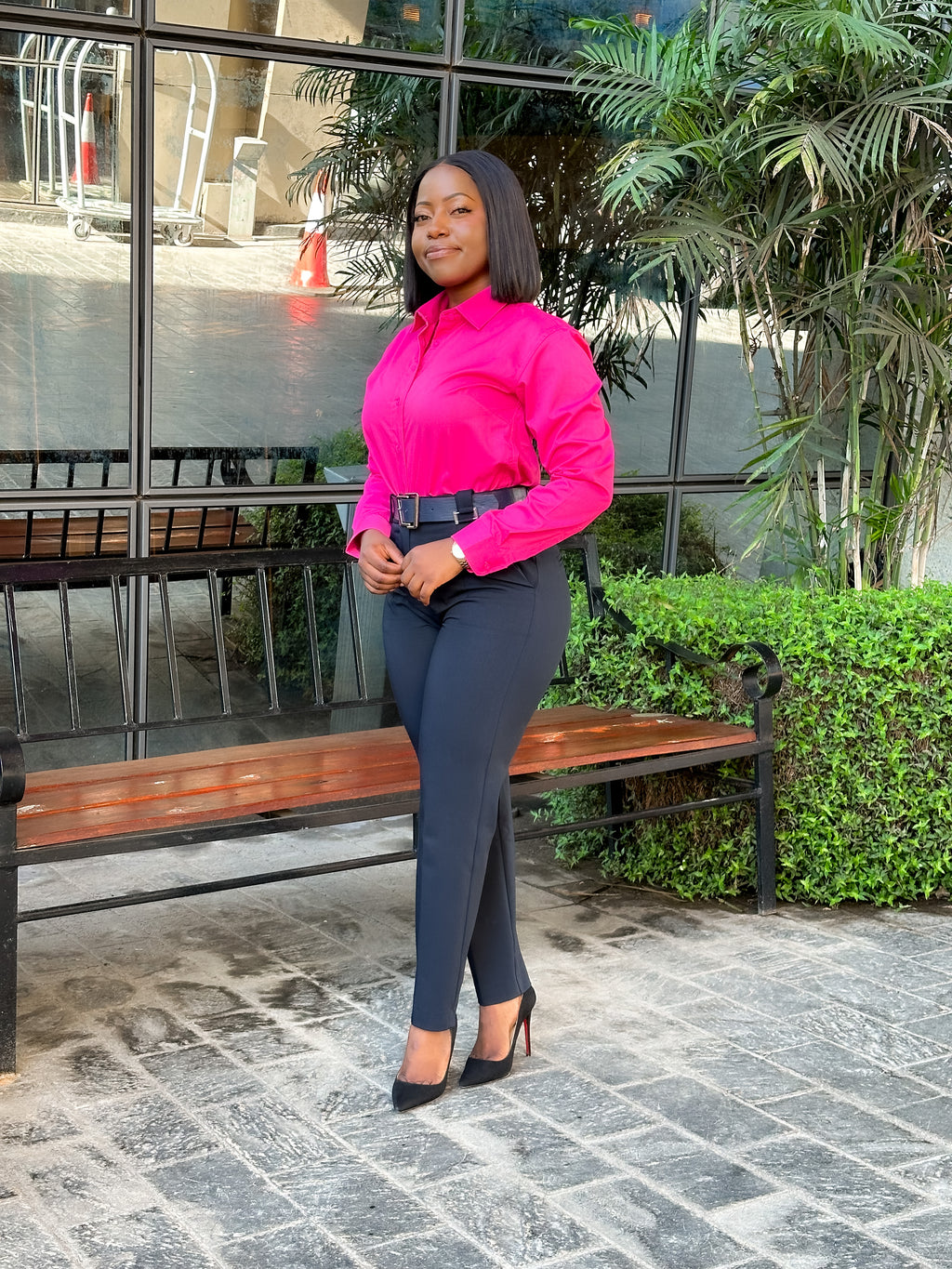 Pink Smart Shirt