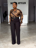 Espresso Straight Pants