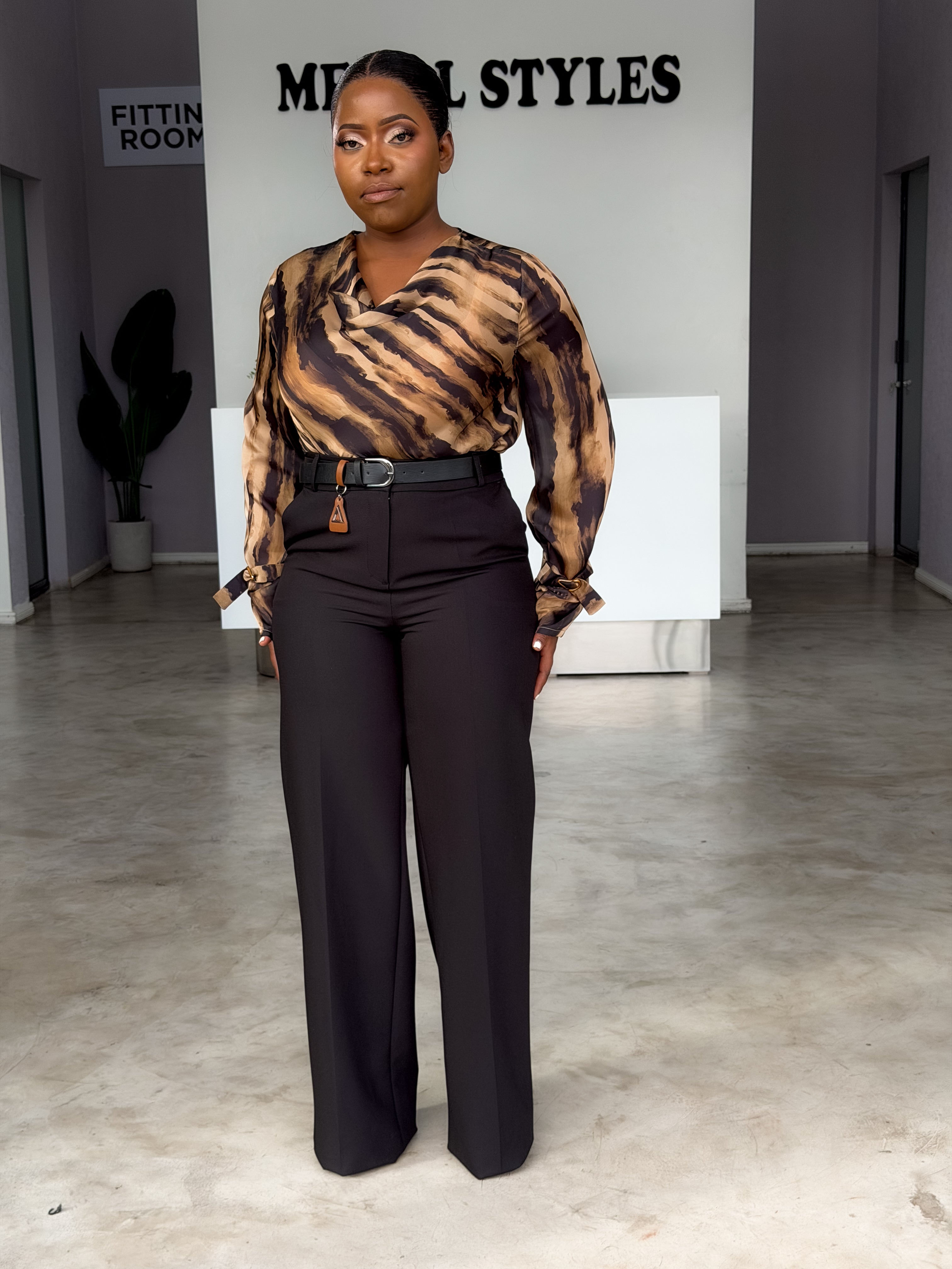 Espresso Straight Pants