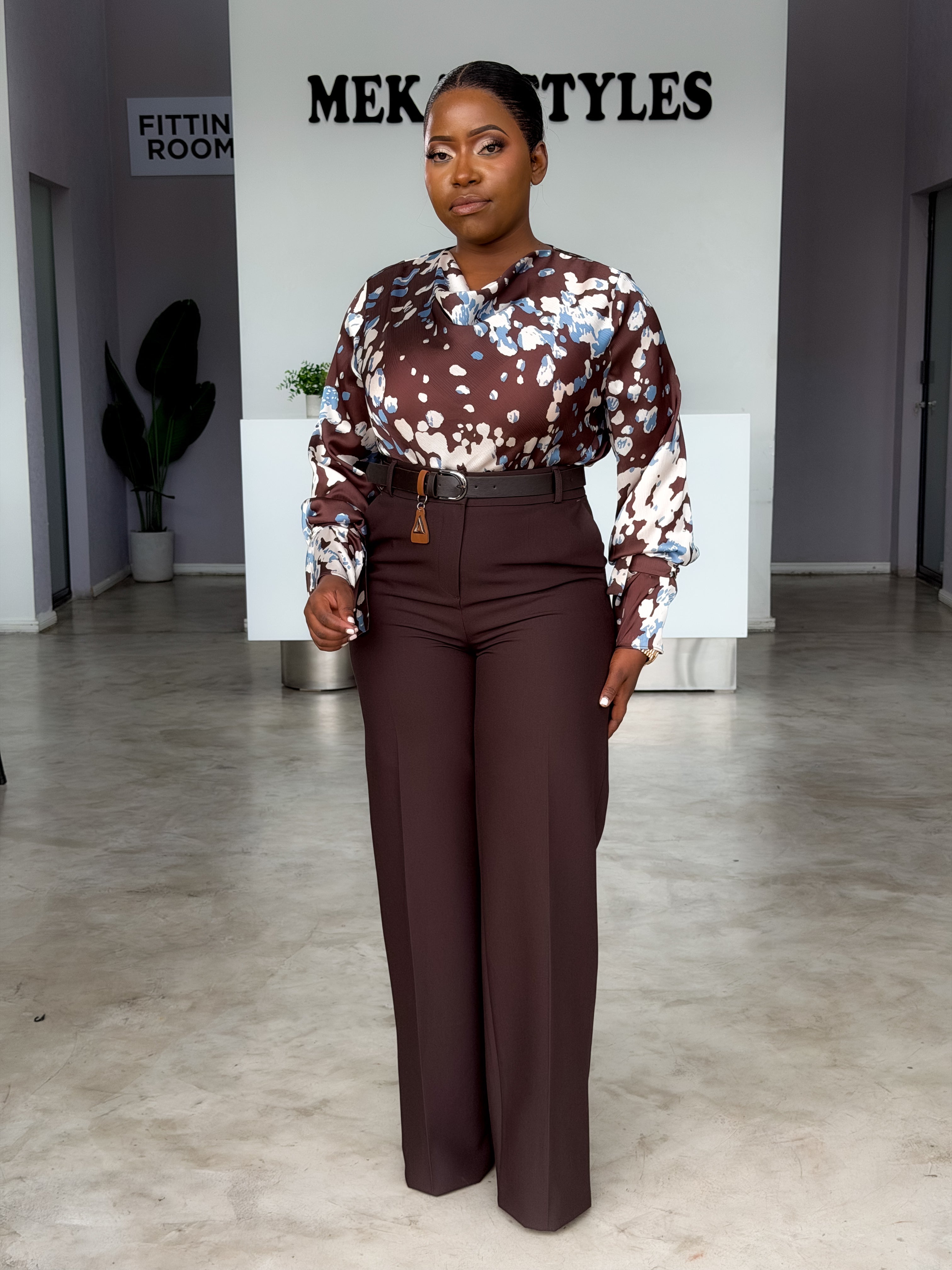 Mocha Straight Pants
